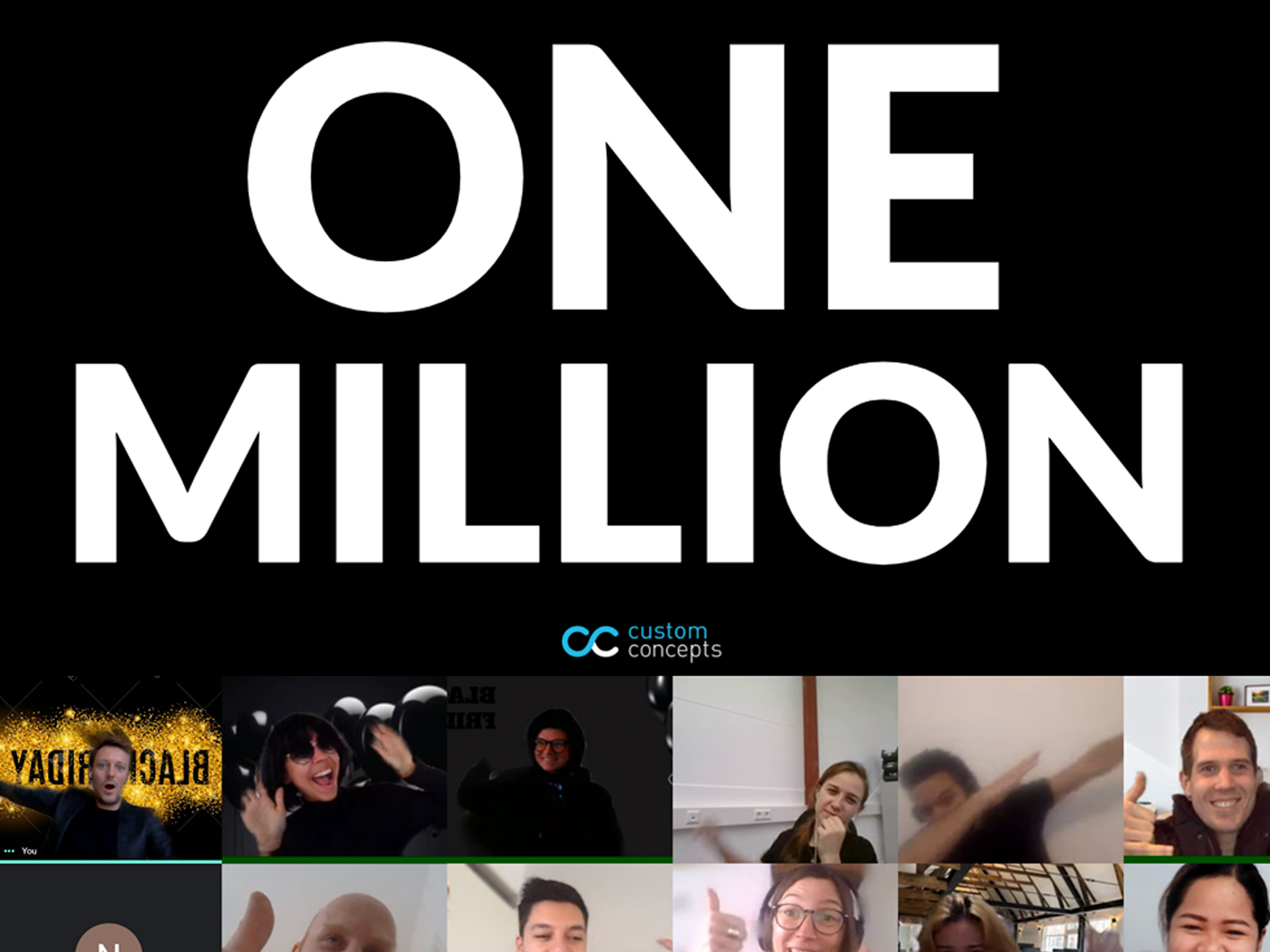 Celebrazione 1 milione di clienti