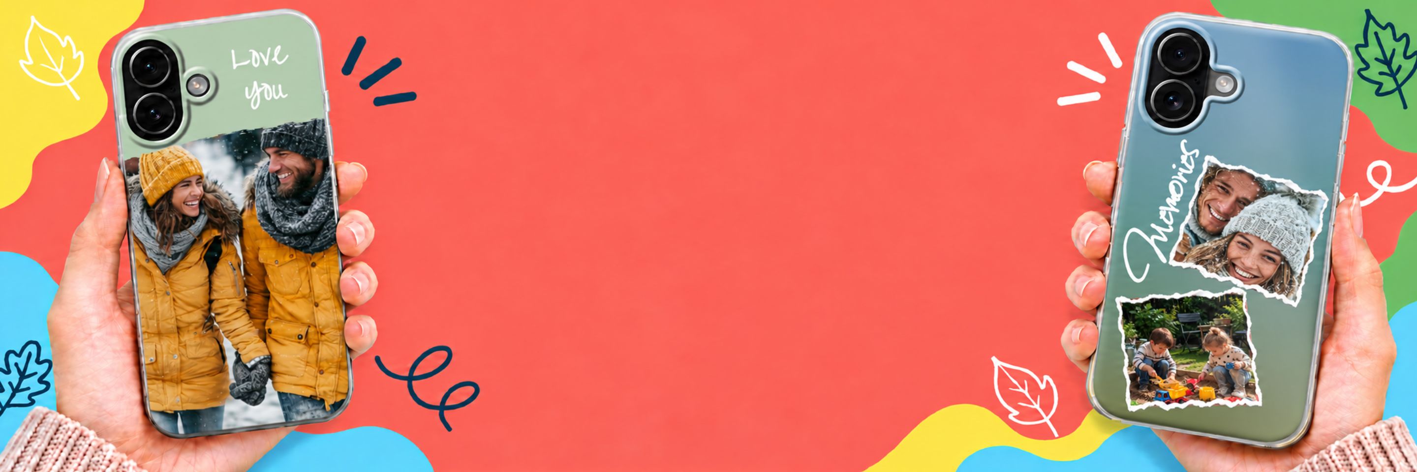 Cover Personalizzate con foto banner desktop