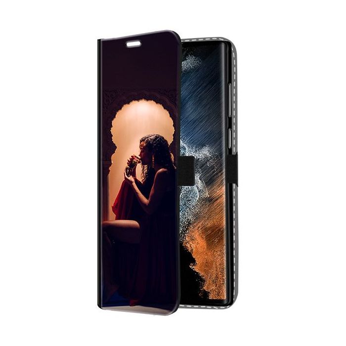 Samsung Galaxy S22 Ultra - Personalised Wallet Case (Front Printed)