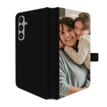 Samsung Galaxy S24 - Cover a Libro (Stampa Frontale) Personalizzata