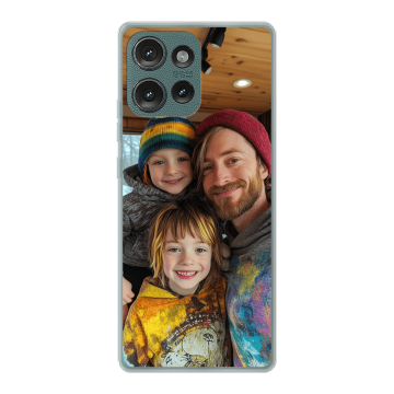 Motorola Moto Edge 50 - Cover Morbida Personalizzata