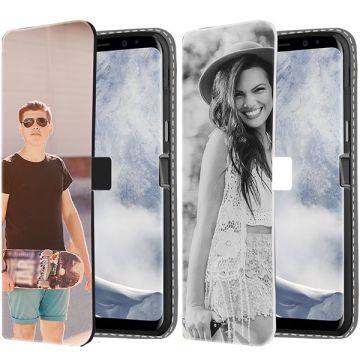 Samsung Galaxy S8 - Cover a Libro (Stampa Frontale) Personalizzata