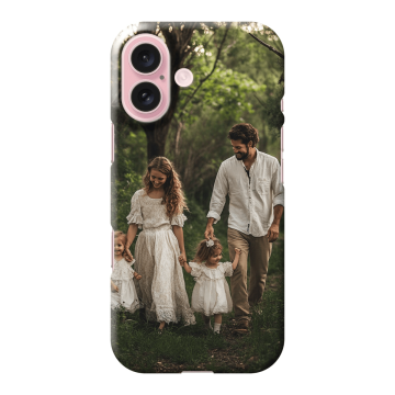 iPhone 16 - Cover Rigida con Stampa Integrale Personalizzata