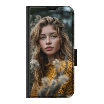 iPhone 16 - Cover a Libro (Stampa Frontale) Personalizzata