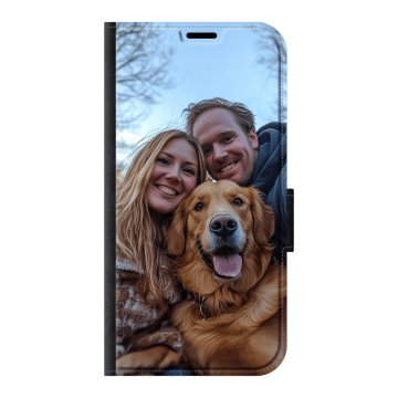 iPhone 16 Pro - Cover a Libro (Stampa Frontale) Personalizzata