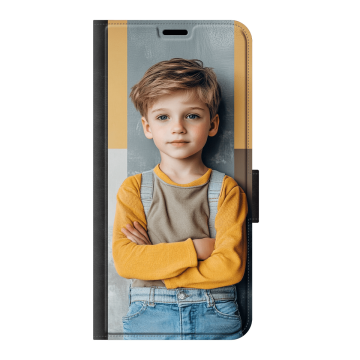 Samsung Galaxy A55 - Cover a Libro (Stampa Frontale) Personalizzata