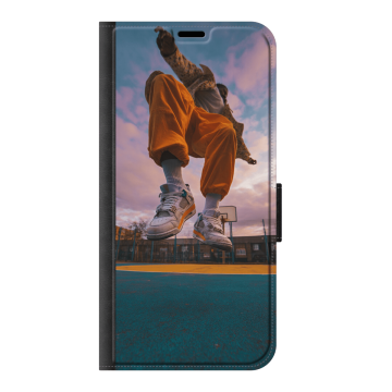 Samsung Galaxy S25 Edge - Cover a Libro (Stampa Frontale) Personalizzata