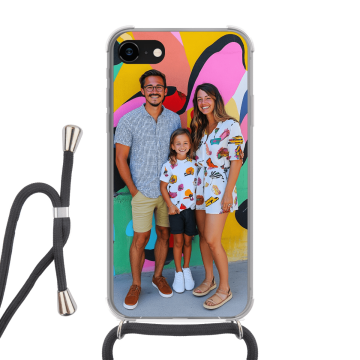 Iphone SE - Cover con Cordino (Tracolla) Personalizzata