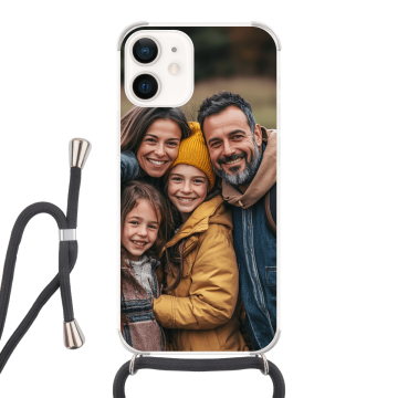iPhone 12 Mini - Cover con Cordino (Tracolla) Personalizzata