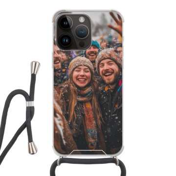 Apple iPhone 14 Pro Max - Cover con Cordino (Tracolla) Personalizzata