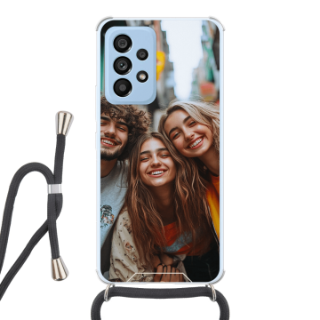 Samsung Galaxy A53 - Cover con Cordino (Tracolla) Personalizzata