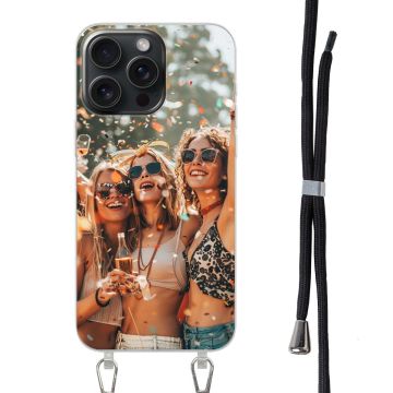 iPhone 15 Pro - Cover con Cordino (Tracolla) Personalizzata