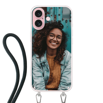 iPhone 16 - Cover con Cordino (Tracolla) Personalizzata