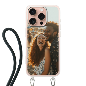 iPhone 16 Pro - Cover con Cordino (Tracolla) Personalizzata