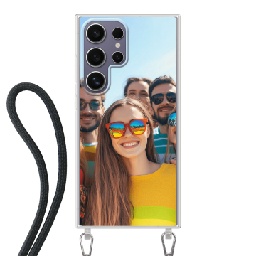 Samsung Galaxy S25 Ultra - Cover con Cordino (Tracolla) Personalizzata