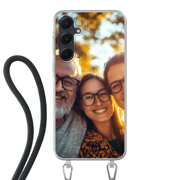 Samsung Galaxy A55 - Cover con Cordino (Tracolla) Personalizzata