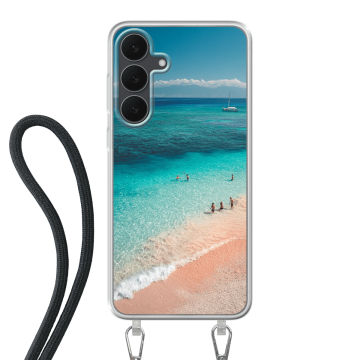 Samsung Galaxy S25 FE - Cover con Cordino (Tracolla) Personalizzata