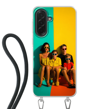 Samsung Galaxy A37 - Cover con Cordino (Tracolla) Personalizzata