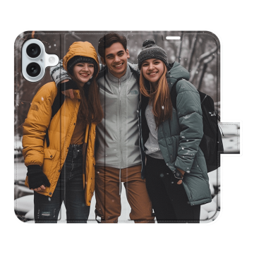 iPhone 16 Plus - Cover a Libro (Stampa Integrale) Personalizzata