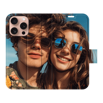iPhone 16 Pro - Cover a Libro (Stampa Integrale) Personalizzata