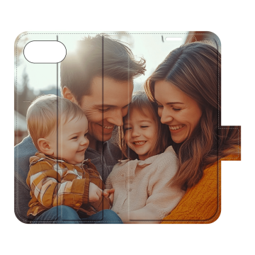 Iphone 16e - Cover a Libro (Stampa Integrale) Personalizzata