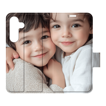 Samsung Galaxy S25 - Cover a Libro (Stampa Integrale) Personalizzata