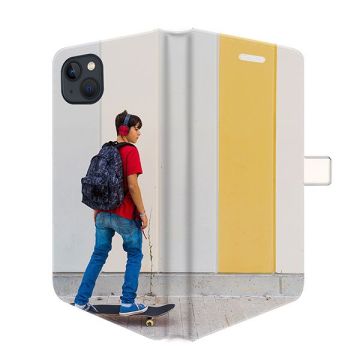 Iphone 15 - Cover a Libro (Stampa Integrale) Personalizzata