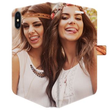 iPhone XS - Cover a Libro (Stampa Integrale) Personalizzata