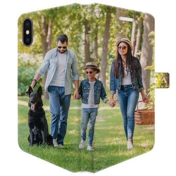 Iphone XS Max - Cover a Libro (Stampa Integrale) Personalizzata