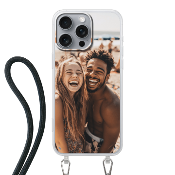 iPhone 16 Pro Max - Cover con Cordino (Tracolla) Personalizzata