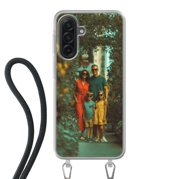 Samsung Galaxy A17 4G / A17 5G - Cover con Cordino (Tracolla) Personalizzata