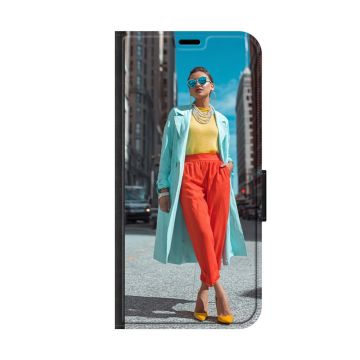 Samsung Galaxy S26 Plus - Cover a Libro (Stampa Frontale) Personalizzata