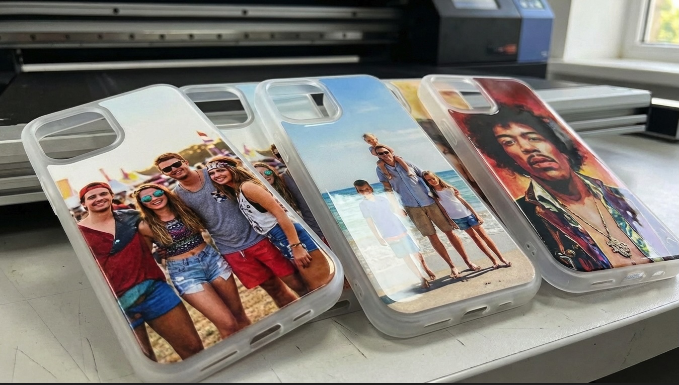 Primo piano struttura stampa UV